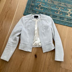 🌺Banana Republic cotton/linen blend jacket…